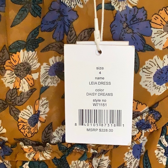 Walter Baker LEIA Ruffle dress Size 4 - Picture 3 of 6